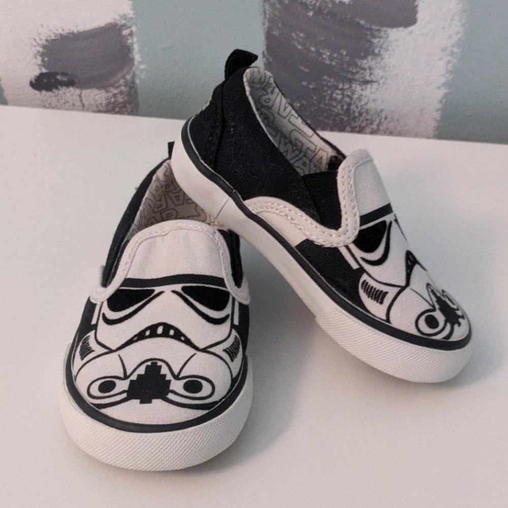 Storm Trooper Slip On Shoes